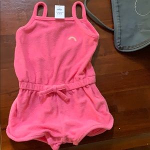 Pink romper